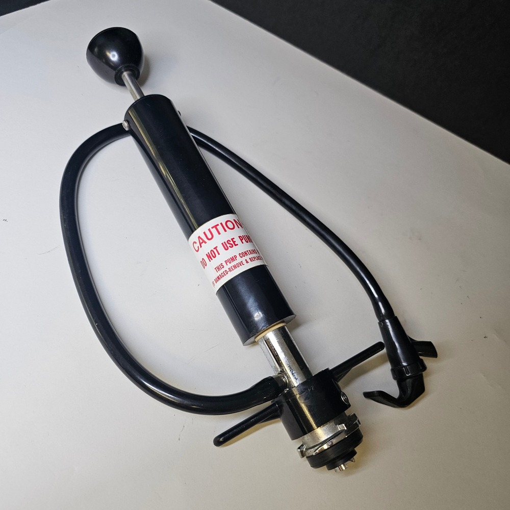 Johnson Enterprises Inc Beer Keg Party Pump Black Hand Tap 3/16 ID Hose NEW